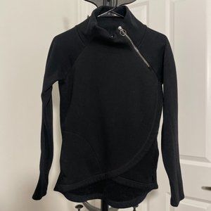 Women's Zip Neck Sweatshirt - Perfect for Pilates/Yoga!